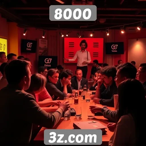 Impacto da comunidade no crescimento do site 8000