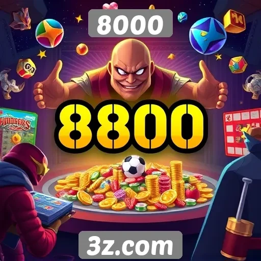 Consolidação do site 8000 no mercado de jogos